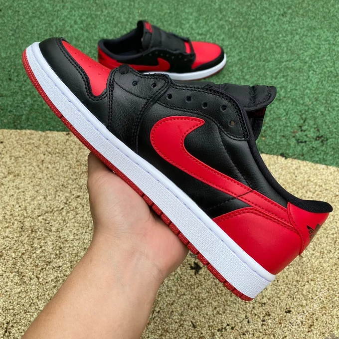 Air Jordan 1 Bred Low OG Black Red 705329-001