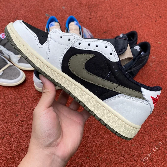 Travis Scott x Air Jordan 1 Low Olive Green DZ4137