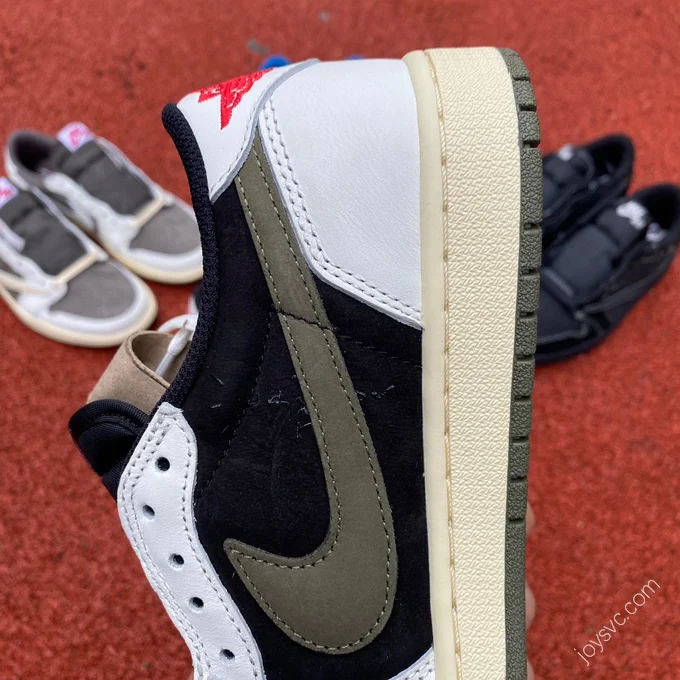 Travis Scott x Air Jordan 1 Low Olive Green DZ4137