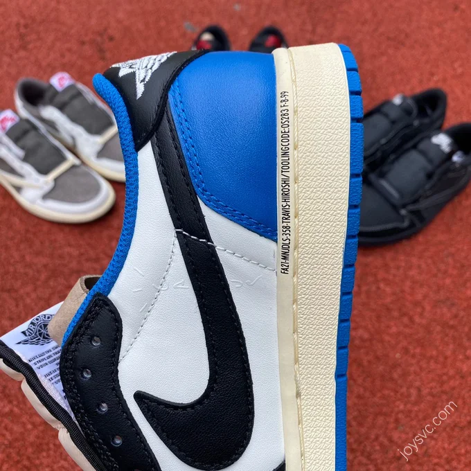 Air Jordan 1 Low Lightning White Blue DM7866-140