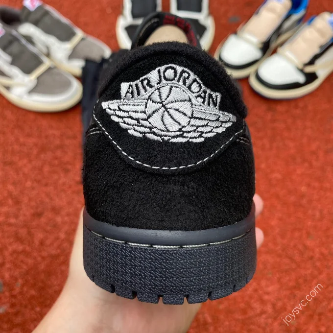 Travis Scott x Air Jordan 1 Low Black Phantom DM7