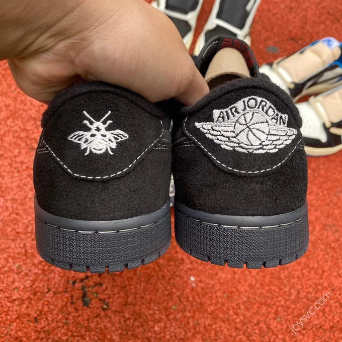 Travis Scott x Air Jordan 1 Low Black Phantom DM7