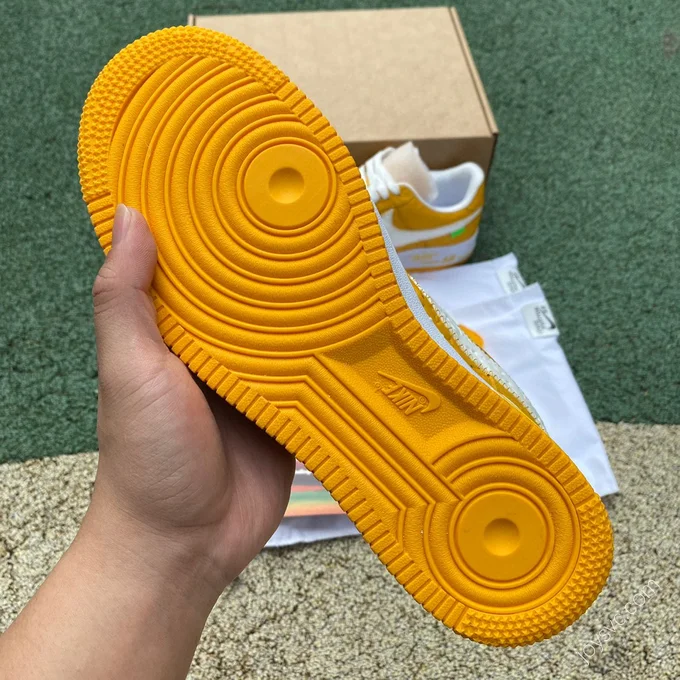 Louis Vuitton x Nike Air Force 1 Yellow