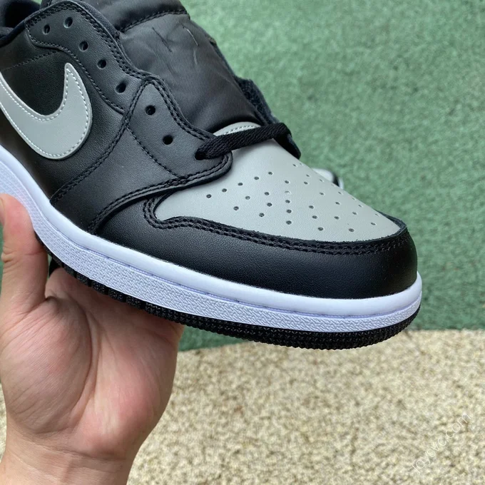 Air Jordan 1 Retro Low Black Grey Low-Top Sneaker 705329-003