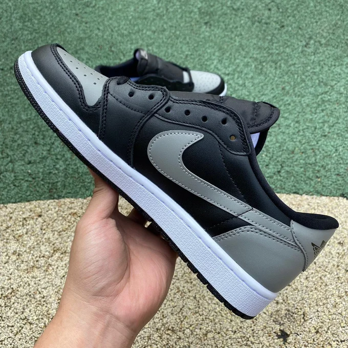 Air Jordan 1 Retro Low Black Grey Low-Top Sneaker 705329-003