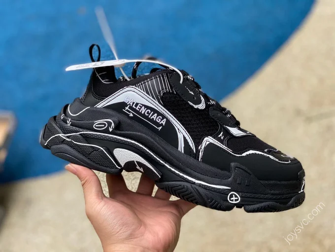 Balenciaga Triple S Black