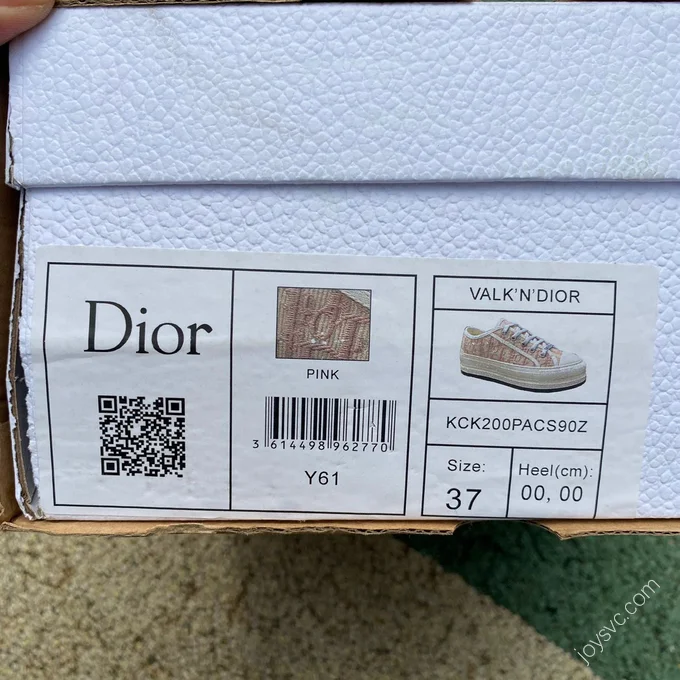 Dior Walkn'Dior Pink Gold White