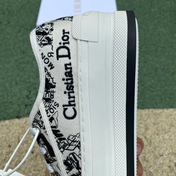 Dior Walkn'Dior Graffiti Black White