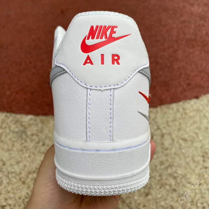 Nike Air Force 1 White/Silver Double Swoosh FD0666-100