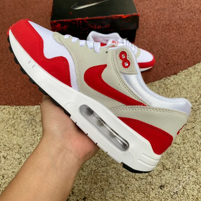 Nike Air Max 1 '86 Big Bubble White Grey Red DO9844-DQ3989-100