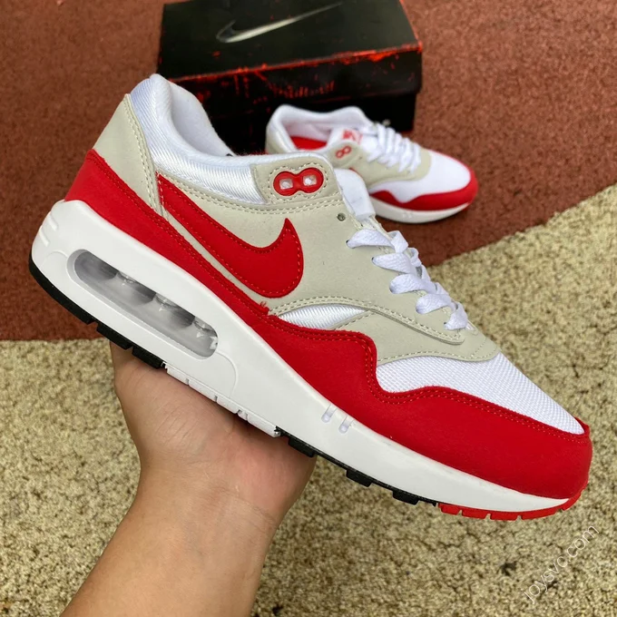 Nike Air Max 1 '86 Big Bubble White Grey Red DO9844-DQ3989-100