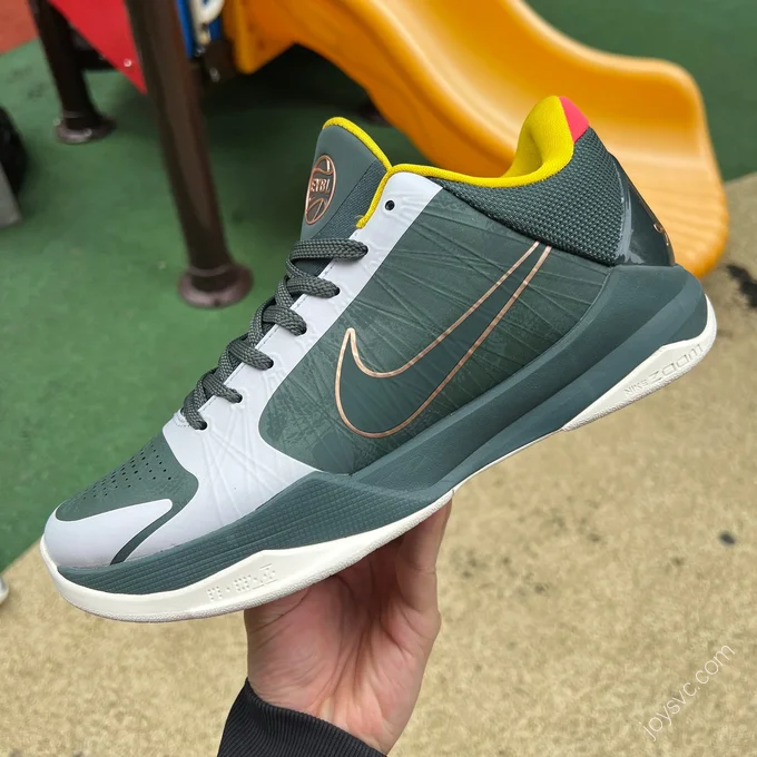 Nike Zoom Kobe 5 Green Grey CD4991-300