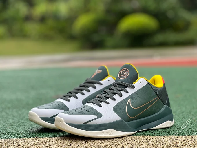 Nike Zoom Kobe 5 Green Grey CD4991-300