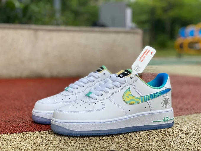 Nike Air Force 1 White/Blue FJ7691-191