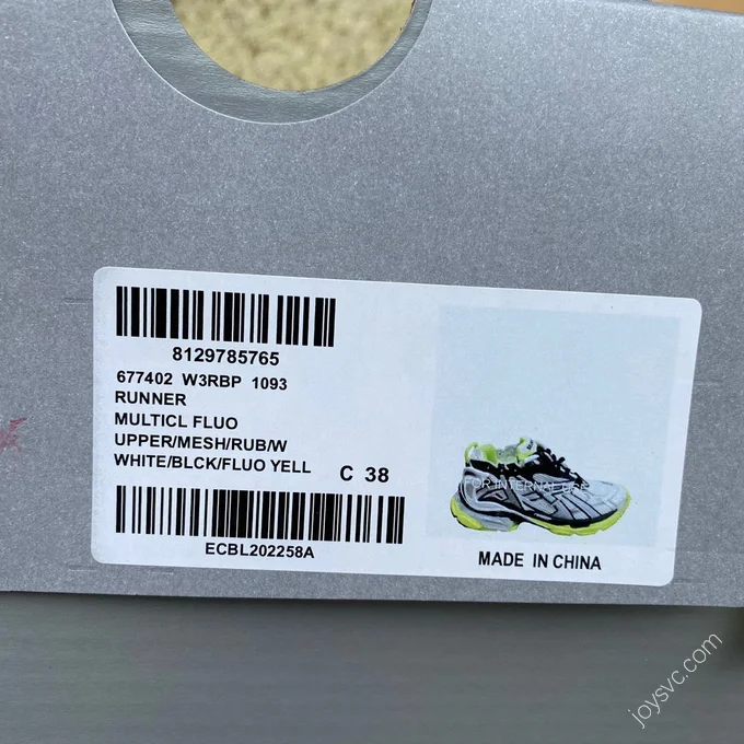 Balenciaga Runner 7.0 Green Silver White