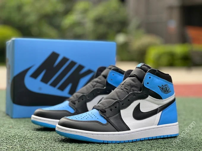 Air Jordan 1 Blue Black Sneakers DZ5485-400