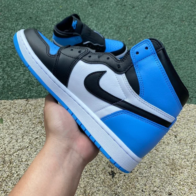 Air Jordan 1 Blue Black Sneakers DZ5485-400