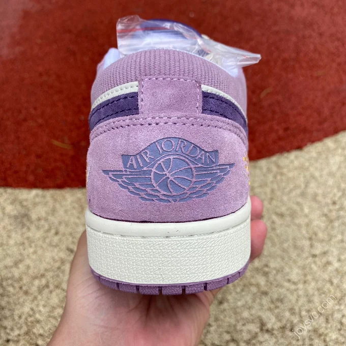 Air Jordan 1 Low Kuromi Purple Women's Low-Top Sneaker DR8057-500