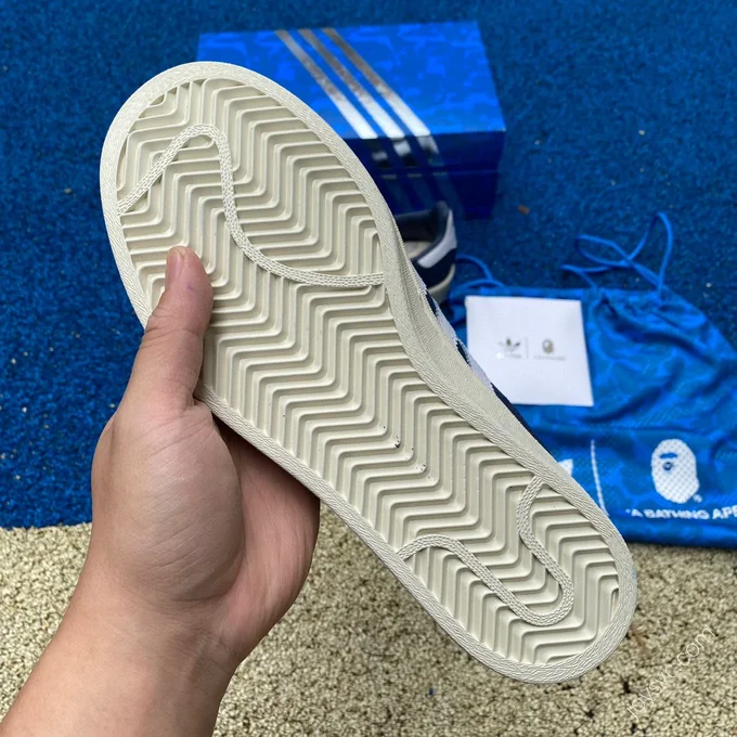 A BATHING APE x Adidas Campus 80S Blue ID4770