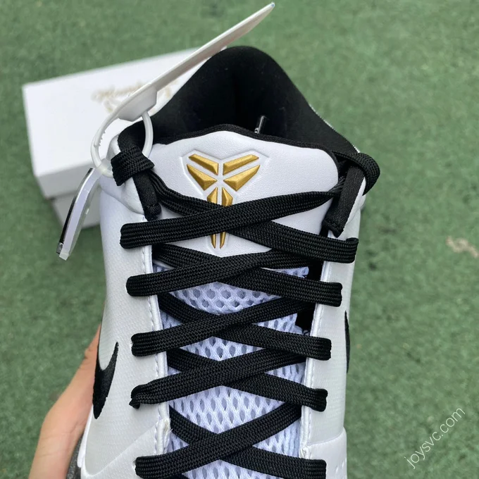 Nike Zoom Kobe 4 White Black FJ9363-100