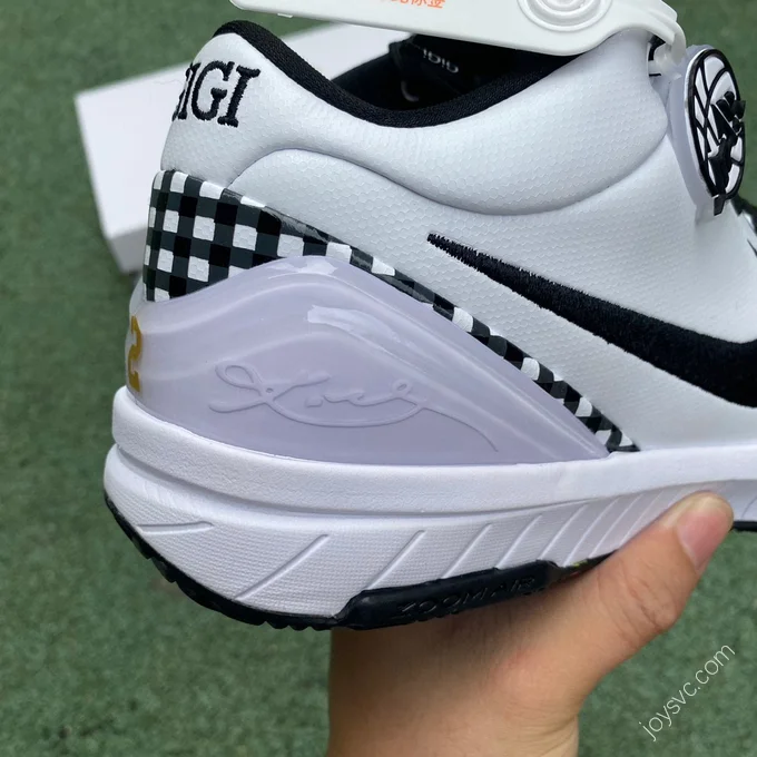 Nike Zoom Kobe 4 White Black FJ9363-100