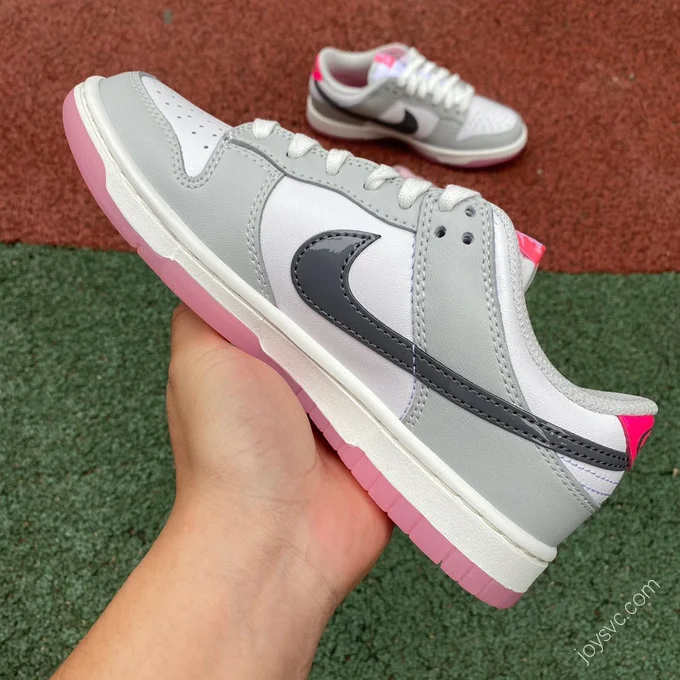 Nike Dunk Low 520 White Grey Pink FN3433-161