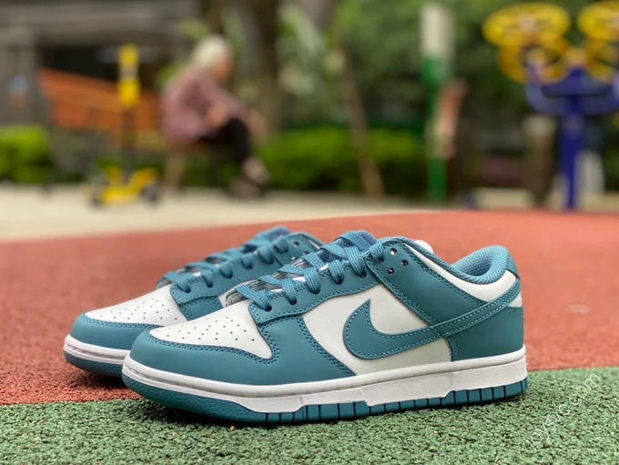 Nike Dunk Low White Teal FJ0739-100