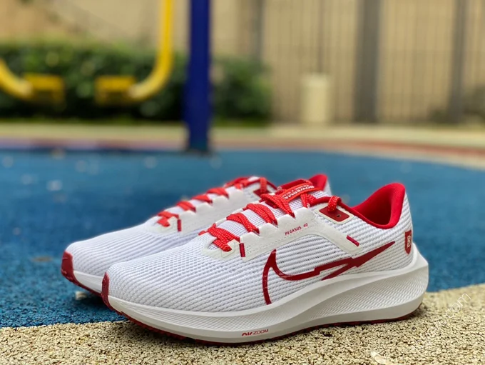 Nike Zoom Pegasus 40 White Red FJ2844-100