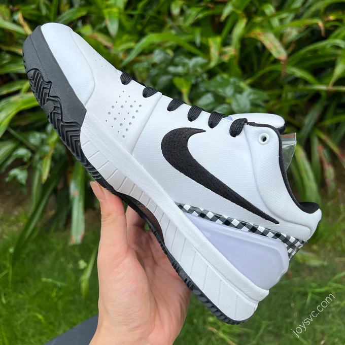 Nike Zoom Kobe 4 White Black FJ9363-100