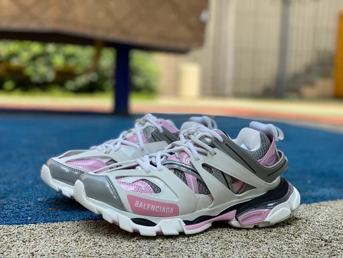 Balenciaga Triple S Pink Grey White