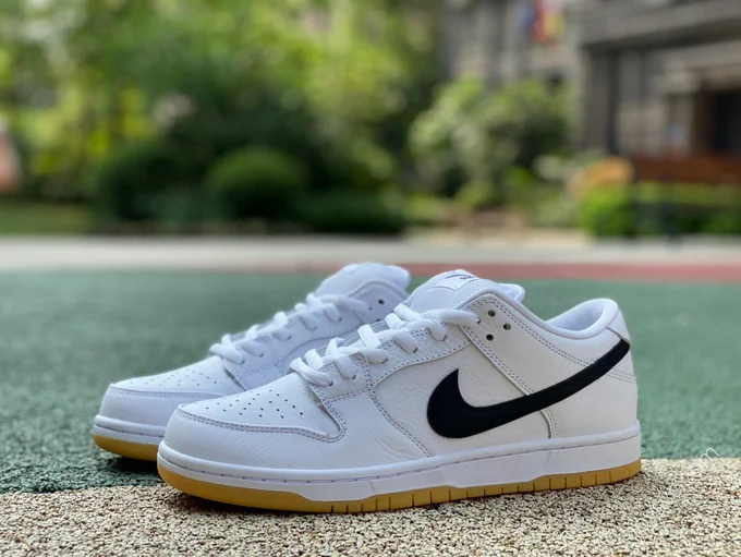 Nike SB Dunk Low Pro ISO White Black Gum CD2563-101