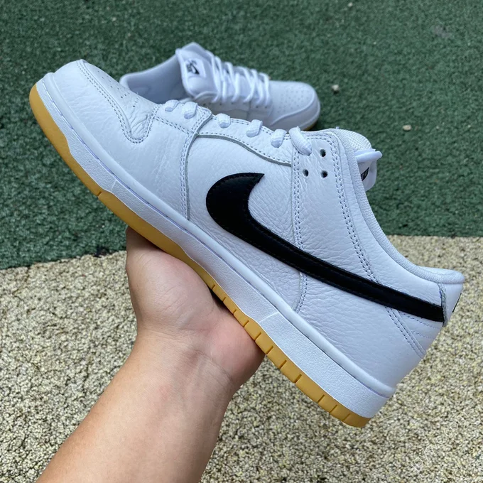 Nike SB Dunk Low Pro ISO White Black Gum CD2563-101