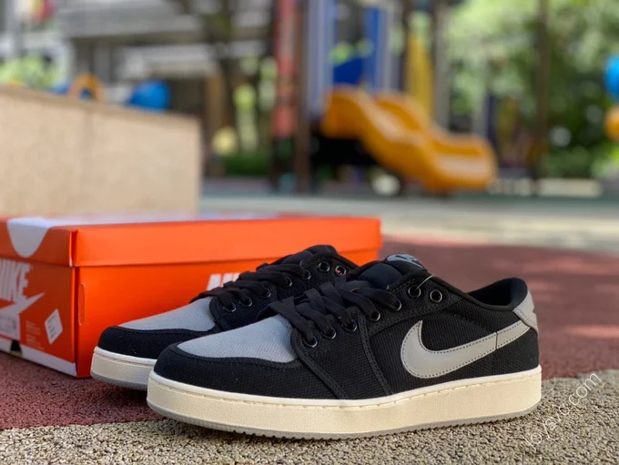 Air Jordan 1 KO Low Black Gray DX4981-002