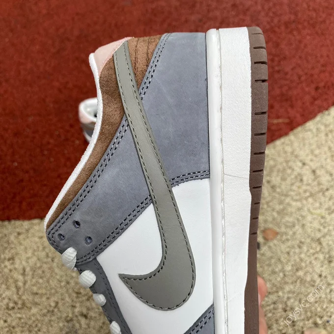 Yuto Horigome x Nike SB Dunk Low White Grey Brown fq1180-001