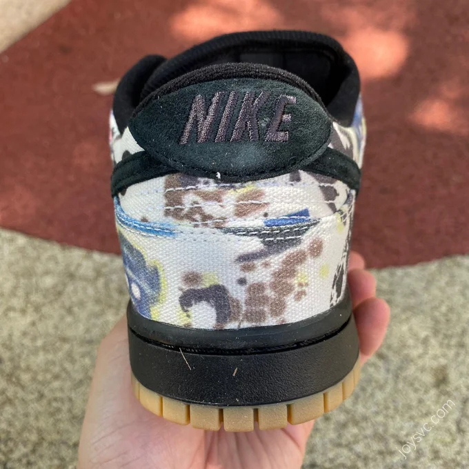 Supreme x Nike SB Dunk Low Black Graffiti FD8778-001