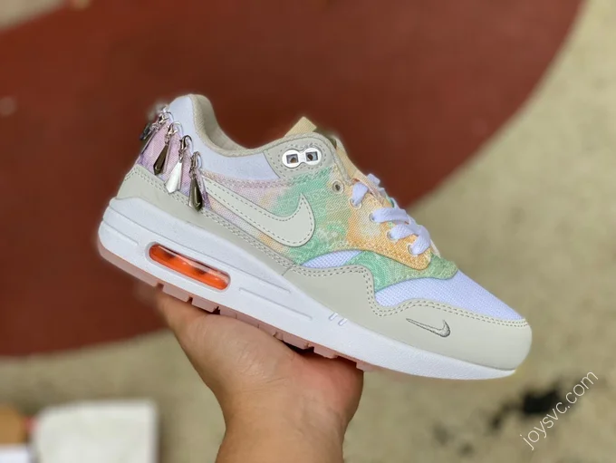 Nike Air Max 1 '87 Beige Pink Green FJ7734-101