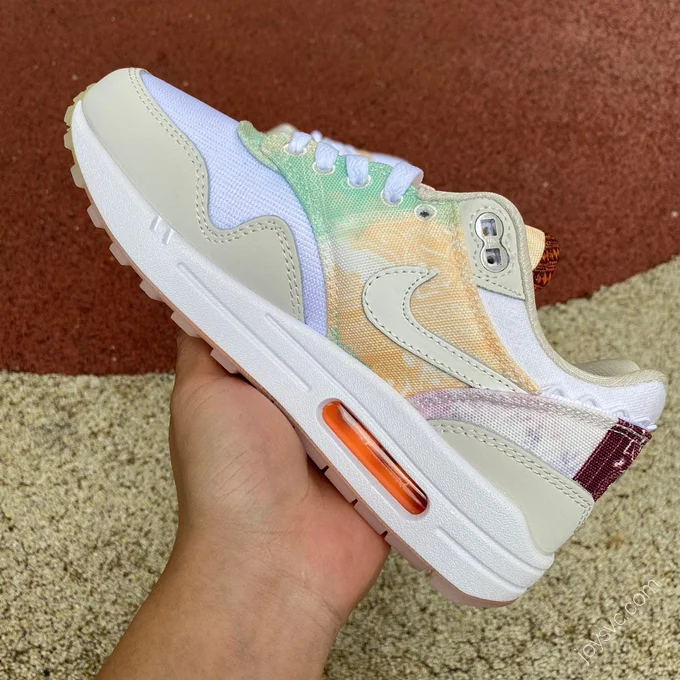 Nike Air Max 1 '87 Beige Pink Green FJ7734-101