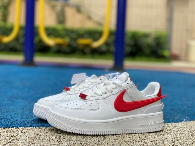 Nike Air Force 1 AMBUSH Red White DV3464-003