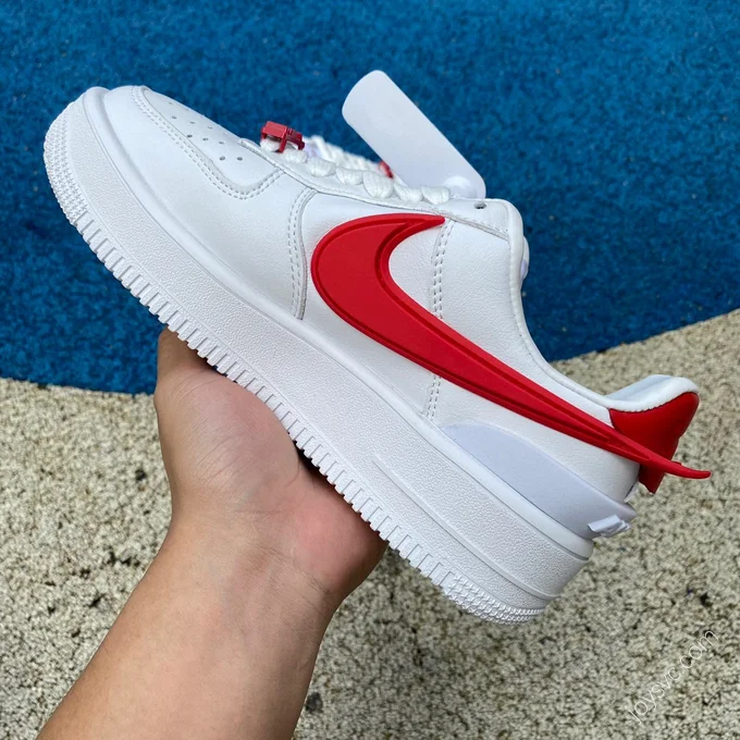 Nike Air Force 1 AMBUSH Red White DV3464-003