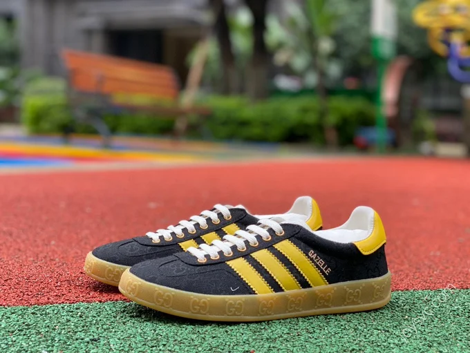 Adidas x Gucci Yellow Black