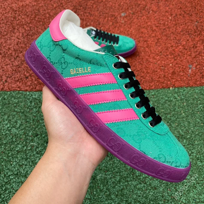 Adidas x Gucci Pink Green