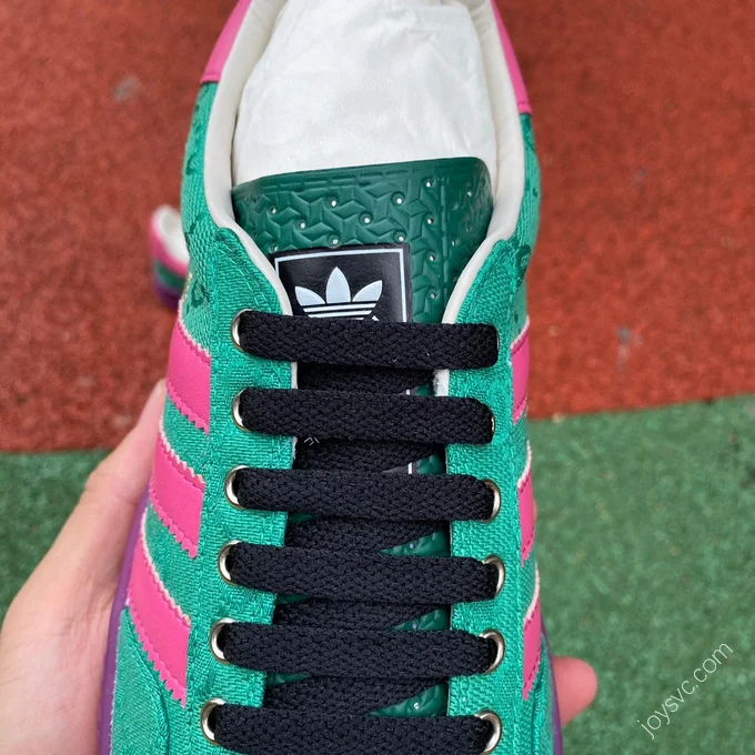 Adidas x Gucci Pink Green