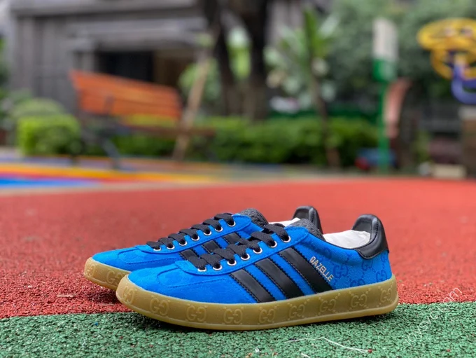 Adidas x Gucci Black Blue