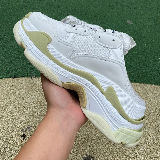 Balenciaga Triple S Mule White