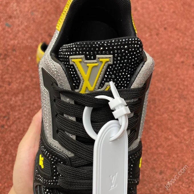 LOUIS VUITTON Trainer Black Yellow