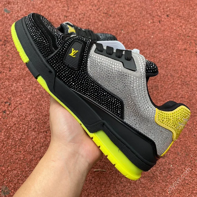 LOUIS VUITTON Trainer Black Yellow