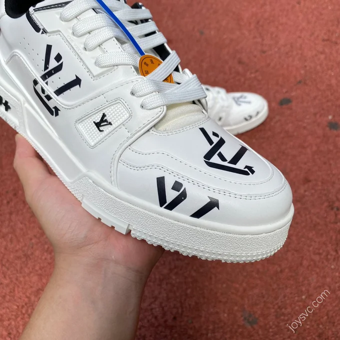 LOUIS VUITTON Trainer White Print