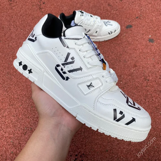 LOUIS VUITTON Trainer White Print