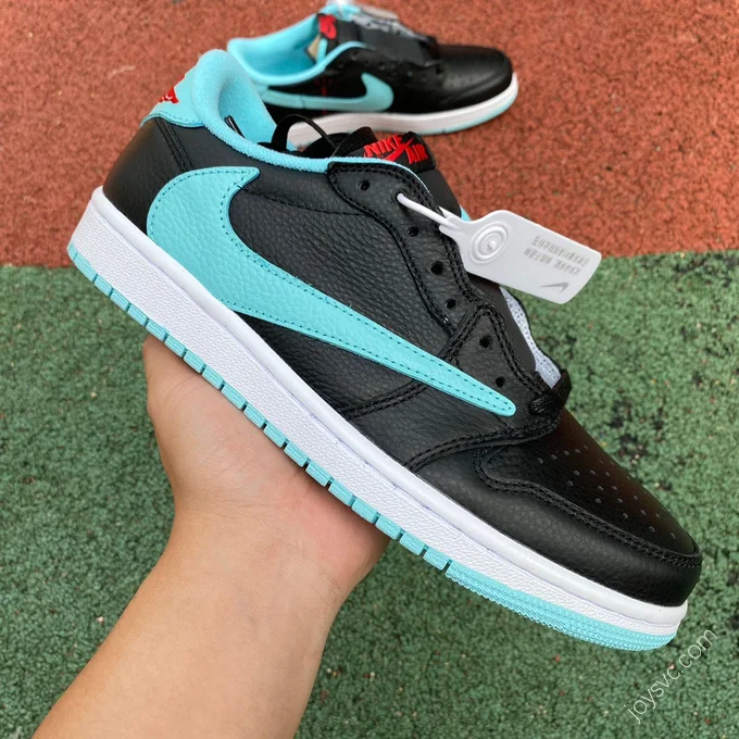 Travis Scott x Air Jordan 1 Low Black Blue DM7866-701