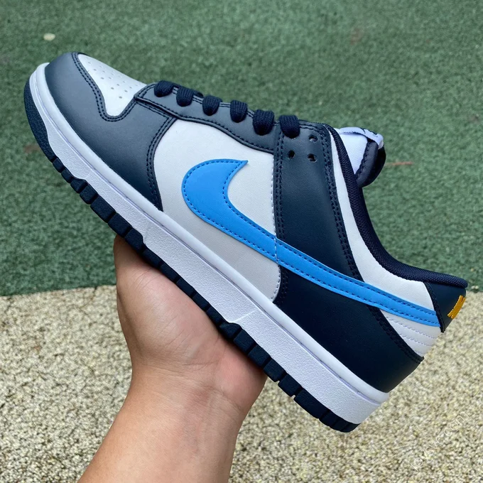 Nike Dunk Low Black White Blue FN7800-400